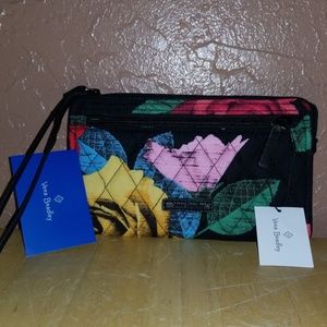 Vera Bradley RFID Front Zip Wallet